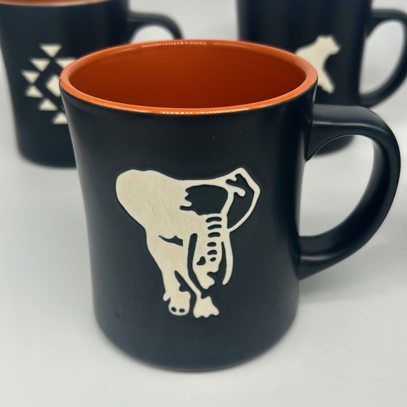 STARBUCKS Coffee Mug Mismatched Roast Etched Set 2011 - Picture 13 of 14